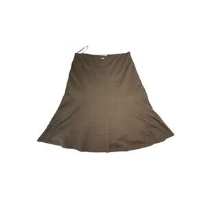 Lauren Ralph Lauren Black A-Line Viscose Skirt Women's Size 10 Capsule Office